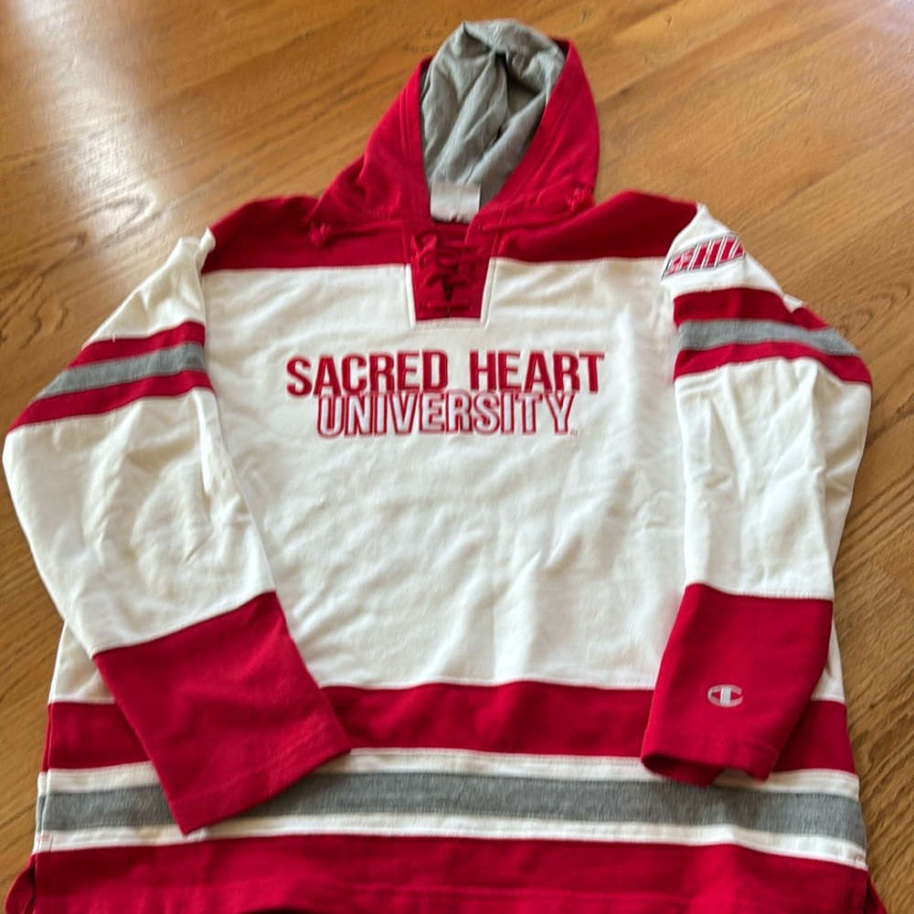Sacred Heart University hockey, champion hooded fleece unisex